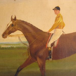 Antique horse painting