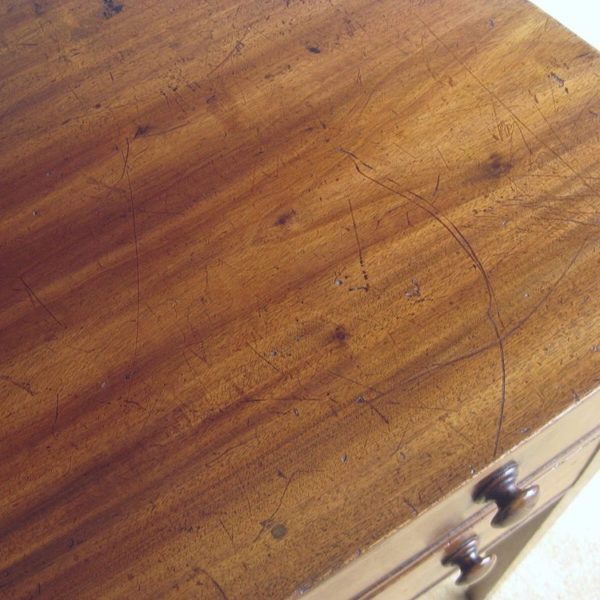 Antique mahogany side table