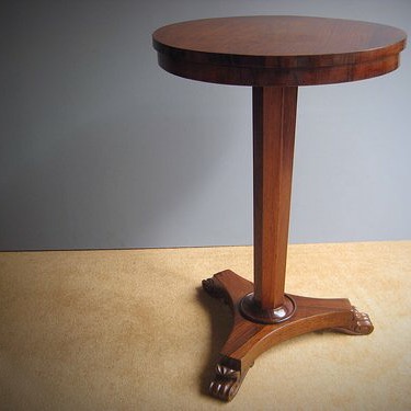 Rosewood lamp table