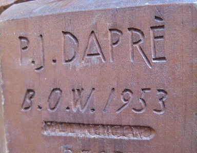 Dapre brothers carving