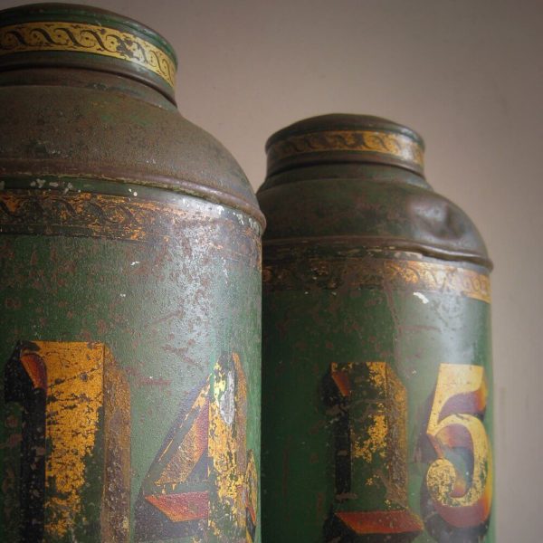 Victorian tea canister