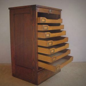 antique filing cabinet