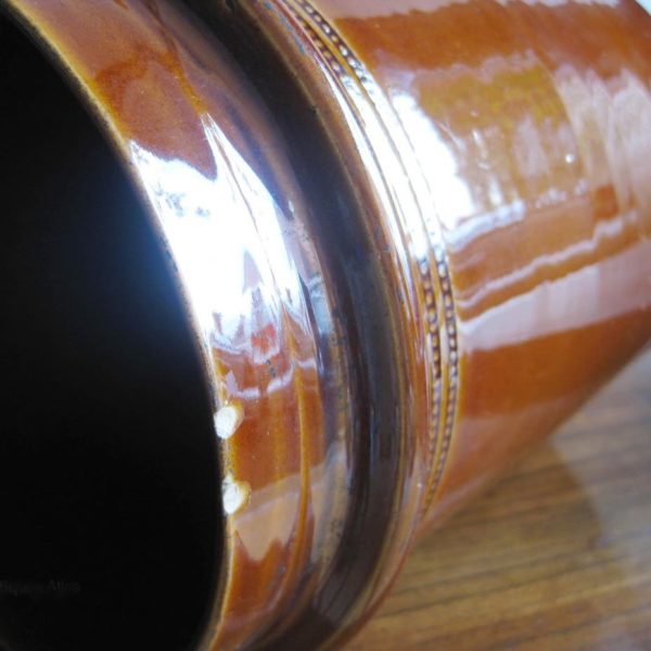 antique earthenware jar
