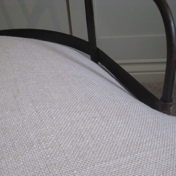 Linen antique chair