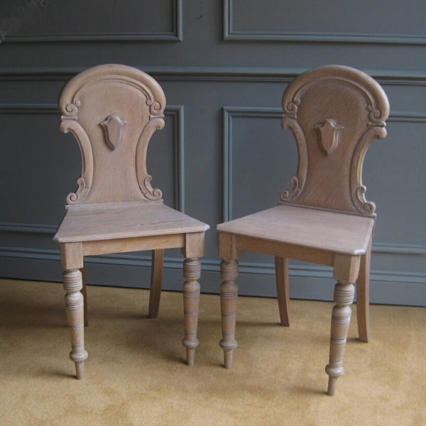 antique hall chairs