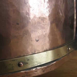 Victorian copper bucket