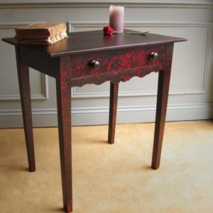 Victorian painted side table