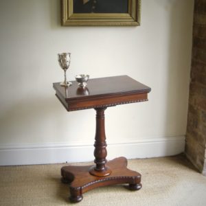Rosewood games table