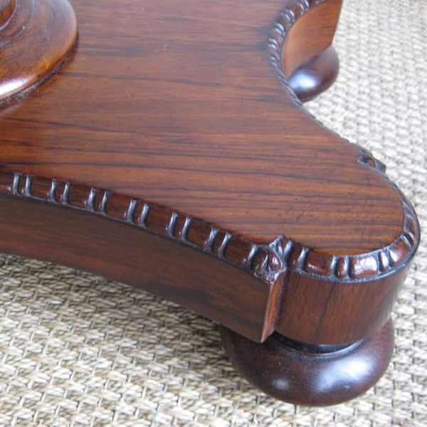 Rosewood lamp table