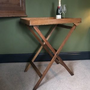 antique tray table