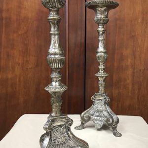 Baroque French candlesticks
